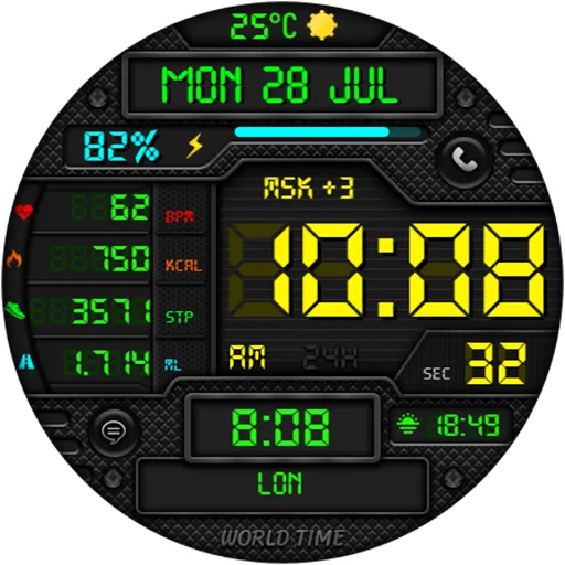 DIGI LONT CTS39 Watch face screenshot 16