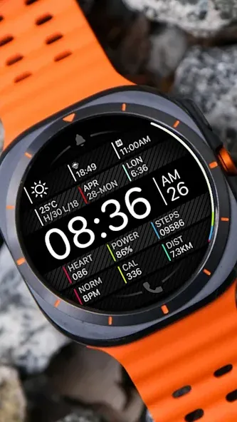 PUSH Watch Face screenshot 1