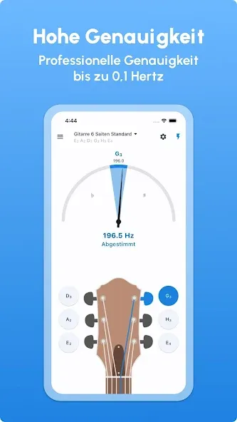 Gitarre Stimmgerät - LikeTones screenshot 3