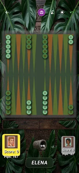 Clean Backgammon Pro screenshot 7