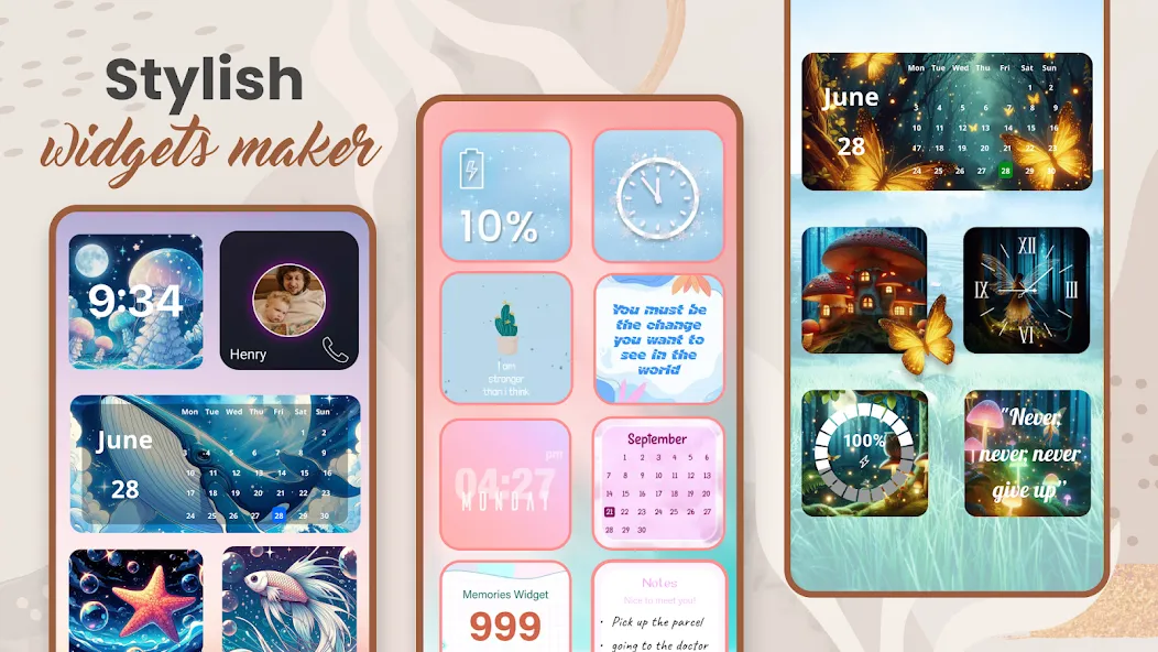 Widget 2026: Aesthetic Widgets screenshot 1