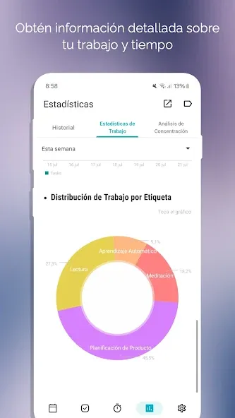 Engross: Pomodoro y Tareas screenshot 5