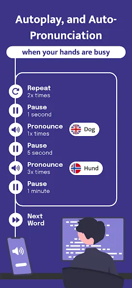 Most Common Norwegian Words screenshot 5