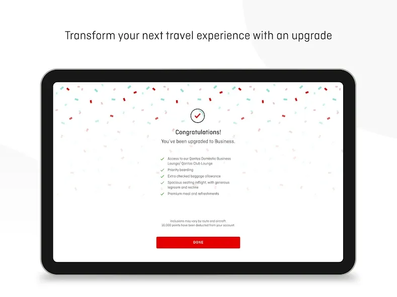 Qantas Airways screenshot 10