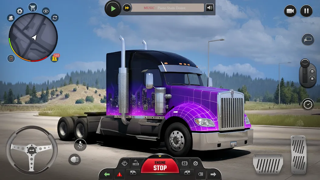 真实 巨型 卡车 3D screenshot 4