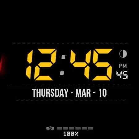 MD89 Minimal Digital watchface screenshot 27