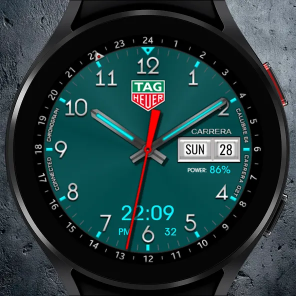 TAG CARRERA Hybrid Watch Face screenshot 6