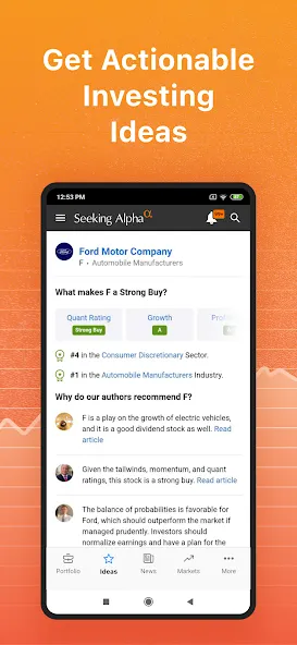 Seeking Alpha: News & Analysis screenshot 3