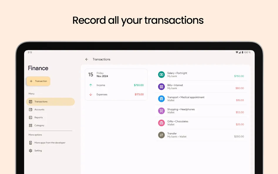 Finance Pro: Expense control screenshot 14