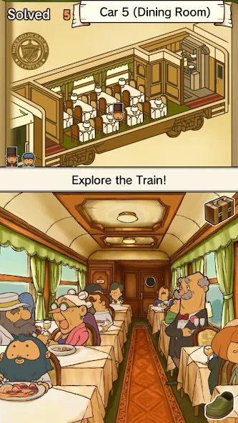 Layton: Diabolical Box in HD screenshot 7