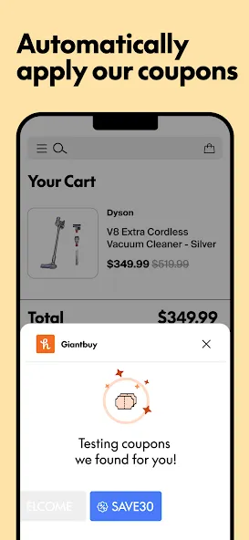 PayPal Honey: Coupons, Rewards screenshot 2