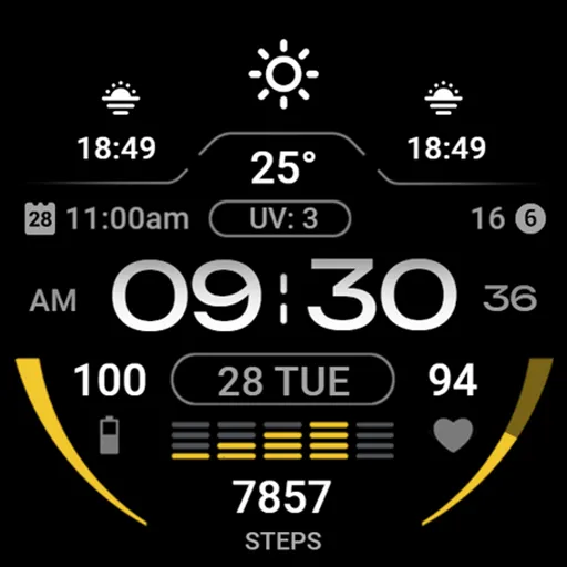 OMG 448 Weather Fitness Watch screenshot 30