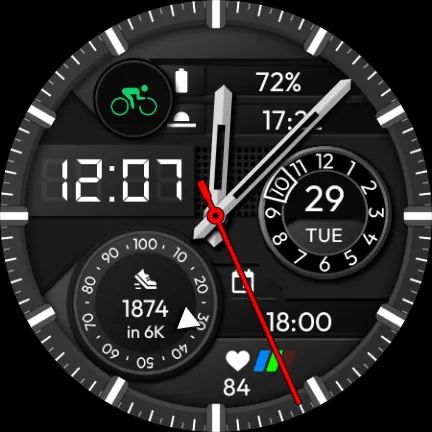 OD28 Titanium Watch Face screenshot 33