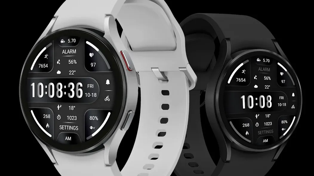 ZKin Watch Symmetrical Gray screenshot 1