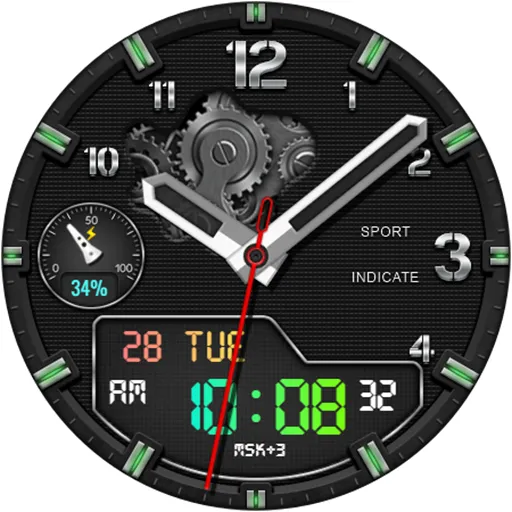 Hybrid TREMAN URX97 Watch face screenshot 21