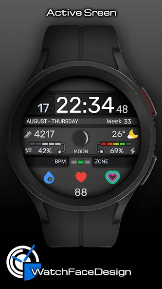 WaTchG003: Digital watch face screenshot 1