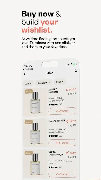Dossier Perfumes screenshot 4