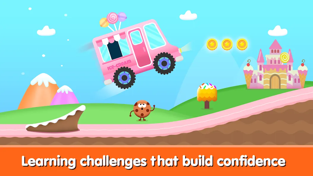 Kids Monster Truck Games 2+ screenshot 2