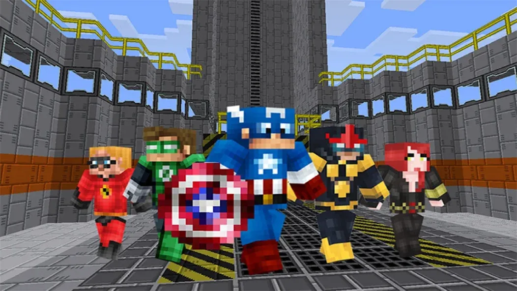 Minecraft のスーパーヒーロー screenshot 7
