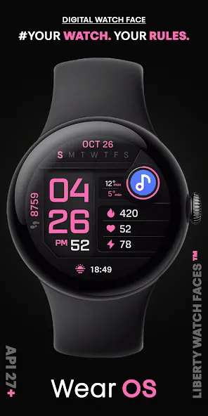 PIXEL INSTINCT 3 Watch Face screenshot 8