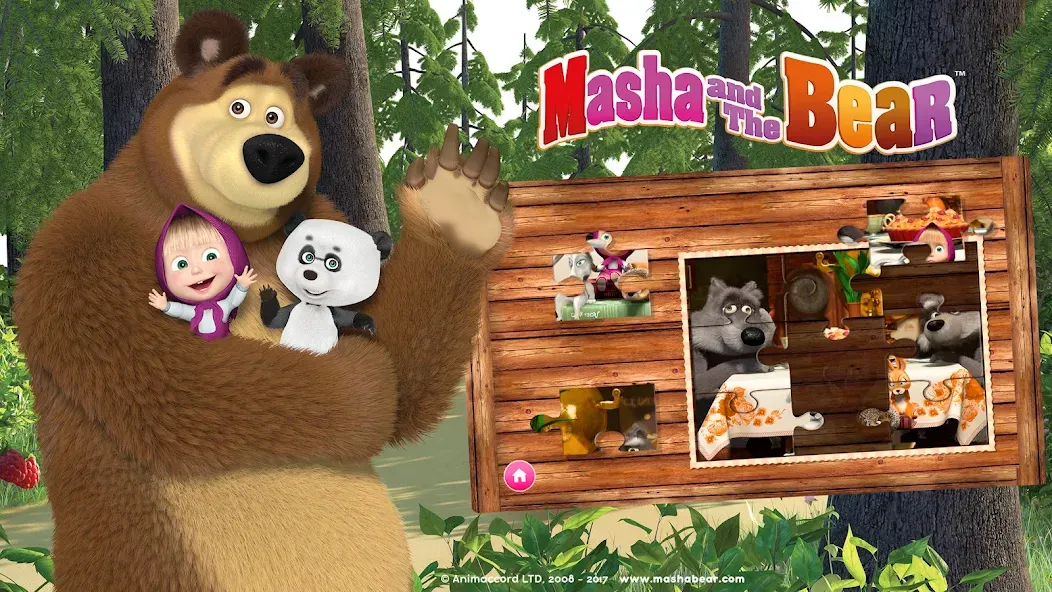 Masha y el Oso Juego Educativo screenshot 5