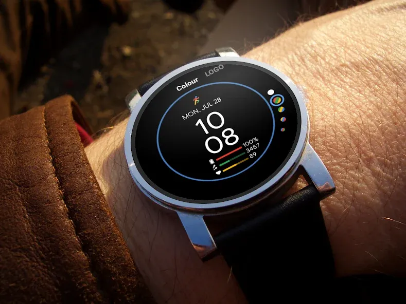 Pixel Minimal Pro Watch Face screenshot 3