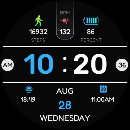 IA113 Digital Watchface screenshot 11