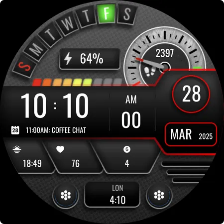 MJ168 Digital Sport Watch Face screenshot 23