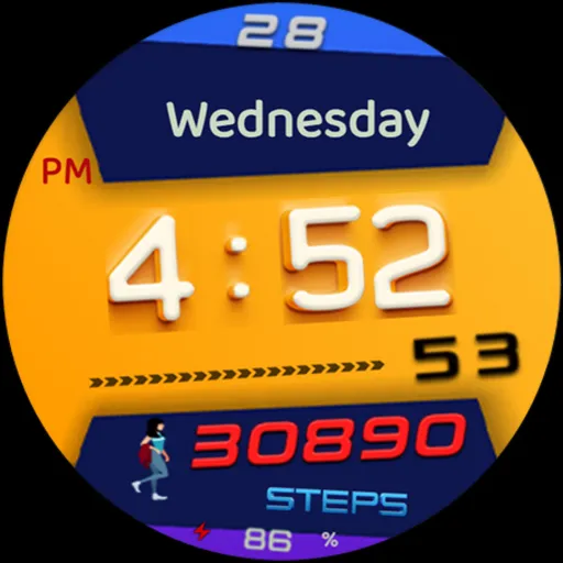 Pars Tuspa Digital Watch Face screenshot 24