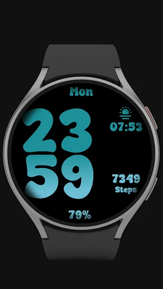 BIG Happy Watch Face screenshot 6