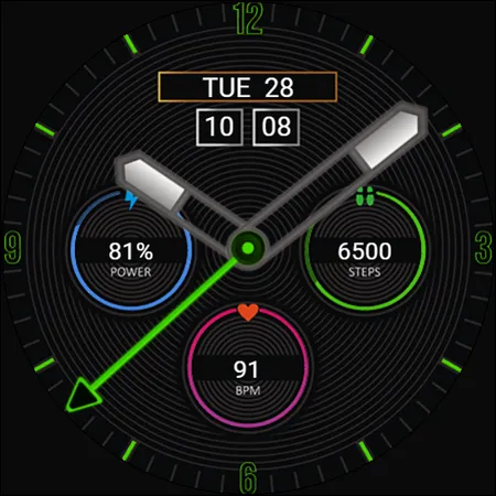 IA89 Analog-Digital Watchface screenshot 10