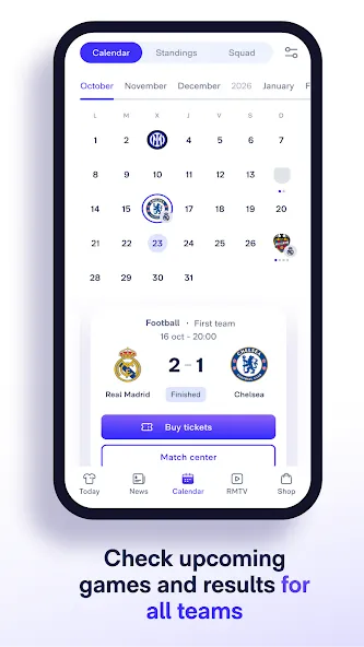 Real Madrid screenshot 4