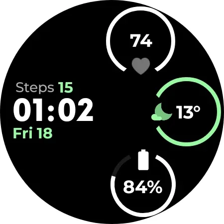 CC Clean 16 Watch Face screenshot 11