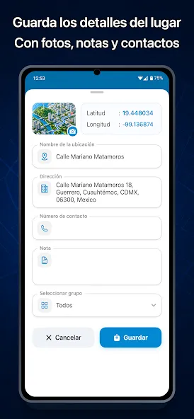 Guarda Ubicación GPS screenshot 4