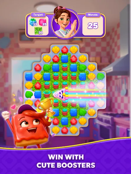 Jolly Match 3 – パズルゲーム screenshot 9