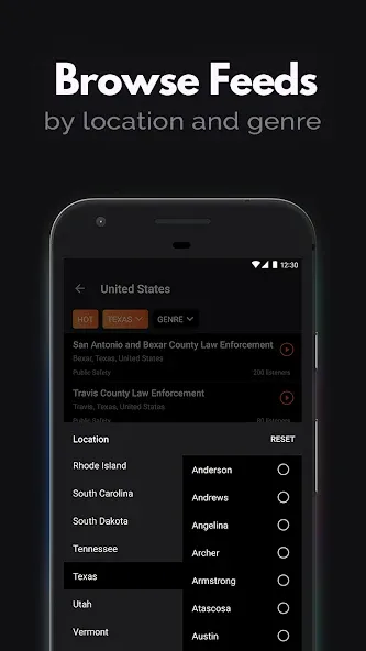 Police Scanner - Live Radio screenshot 3