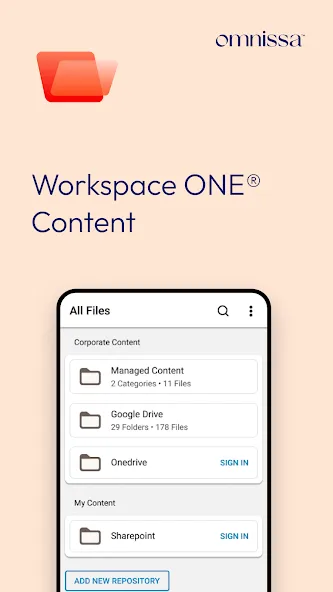 Content - Workspace ONE screenshot 1