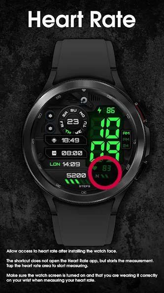 PRADO X115 Digital Watch Face screenshot 6