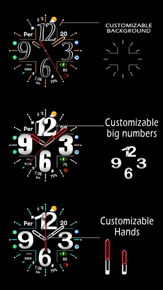 Analog Watchface FSW299 screenshot 5