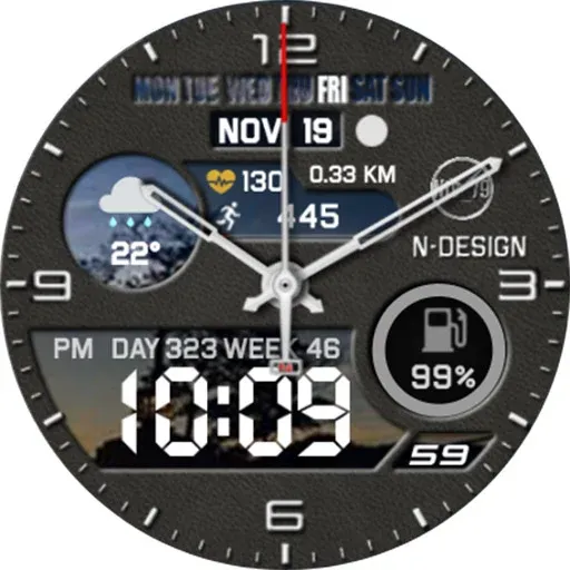 NTV509 - Informative watchface screenshot 27