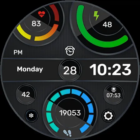 IA70 Digital Watchface screenshot 8