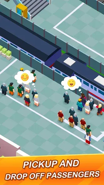 Idle Train Empire - jeu magnat screenshot 3