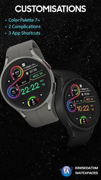 IA86 Digital Watchface screenshot 6