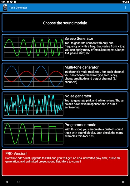 Frequency Sound Generator screenshot 17