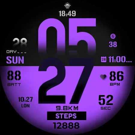 ML2U 152 Watch Face screenshot 29