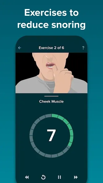 SnoreGym : Reduce Your Snoring screenshot 1