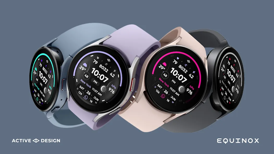 Equinox: Digital Watch Face screenshot 2