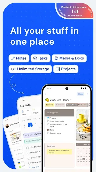 xTiles: notes, tasks, projects screenshot 1