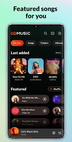 Music Player & MP3 - DDMusic screenshot 2
