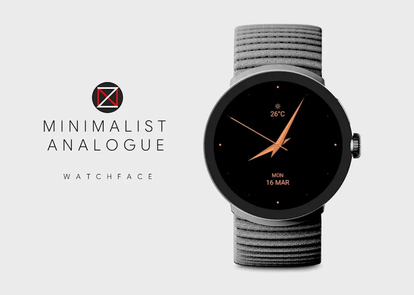 Minimalist Analogue Watch Face screenshot 1